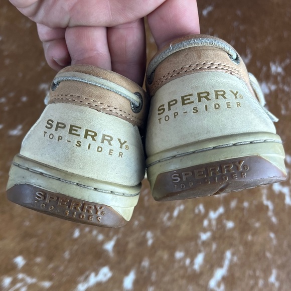 Sperry top sider boat shoe in brown and floral - Picture 5 of 10